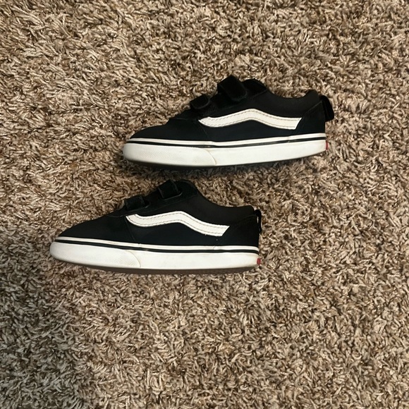 Vans Other - Vans Black and White Size 9T shoes